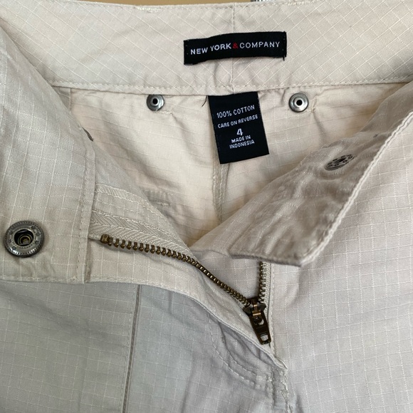 New York pants 100% cotton  size 4 - Picture 2 of 6